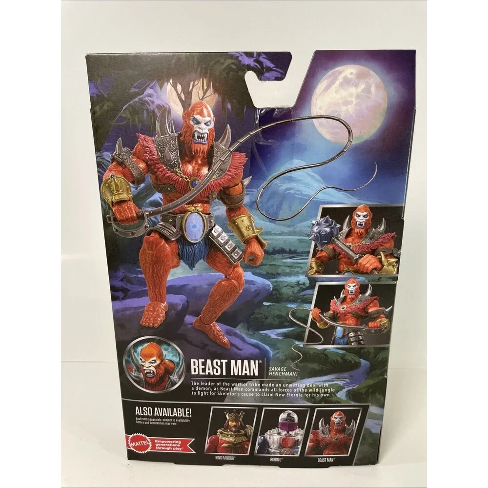 Beast Man Masters of The Universe Masterverse Eternia Brand New Sealed